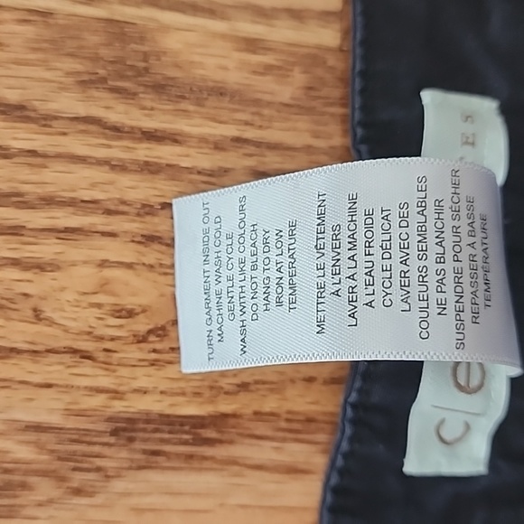 (2) Cleo Petites Slim Cargo Shorts Classic Black - Picture 4 of 9